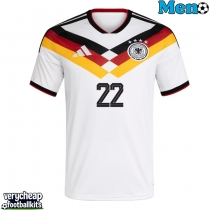 Germany David Raum #22 Replica Home Shirt World Cup 2026 Short Sleeve
